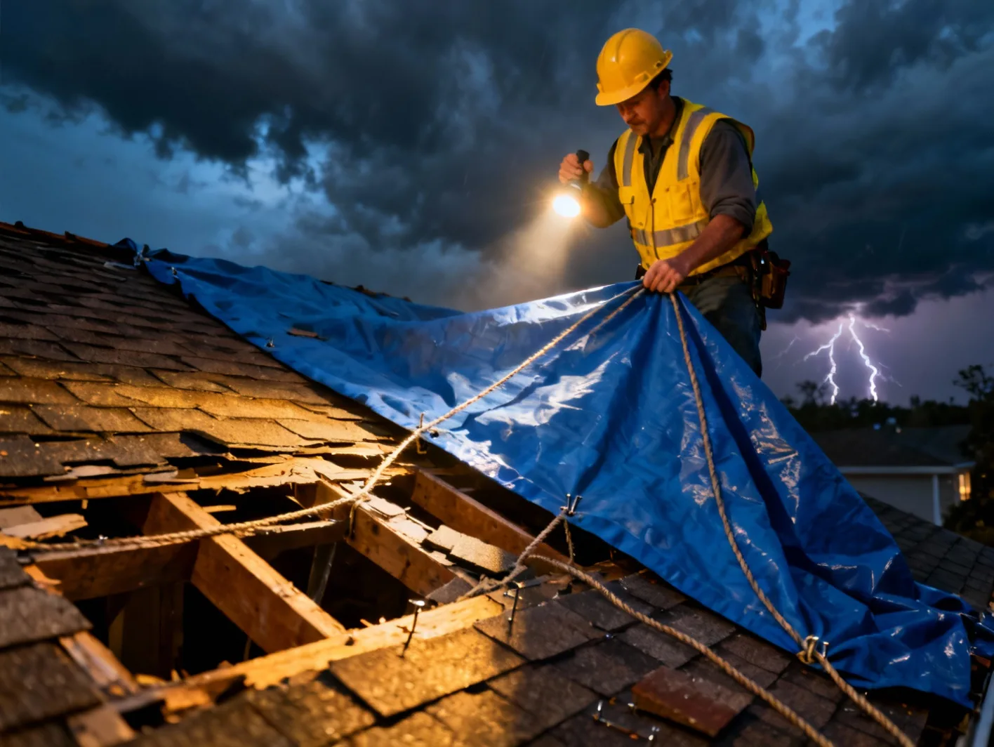 Fuite toiture : que faire en urgence