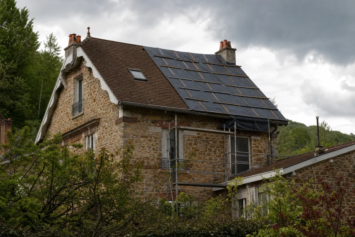 Fuite de toit et assurance : la prise en charge dans le 78